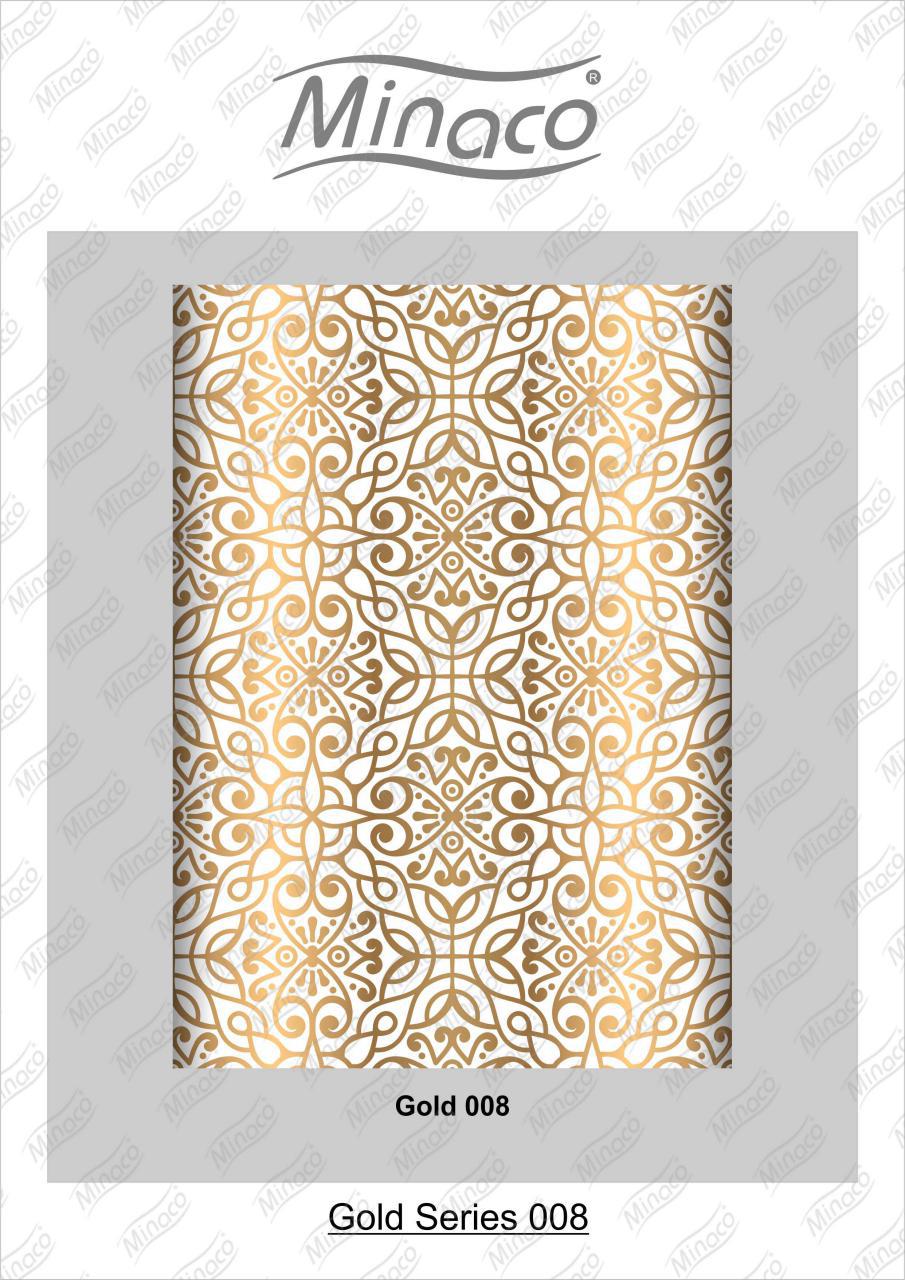 Gold 008 minaco heattransfer paper kitchen cabinet door.jpg
